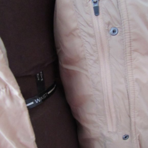WOMEN'S PUFFER COAT. BEIGE. XL. NWT. - Picture 12 of 13